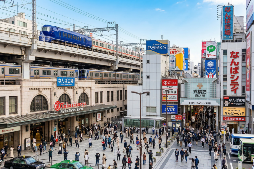 【写真で解説】なんば駅・道頓堀から『利休 足軽』へのアクセス・行き方